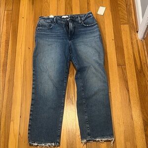 Good American Blue Ankle Jeans